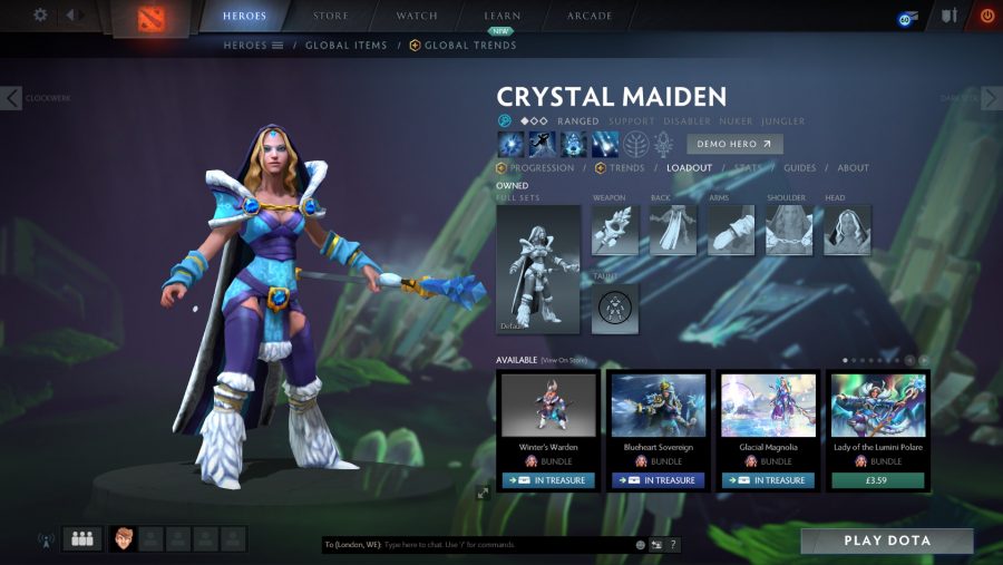 I migliori eroi di Dota 2: Crystal Maiden