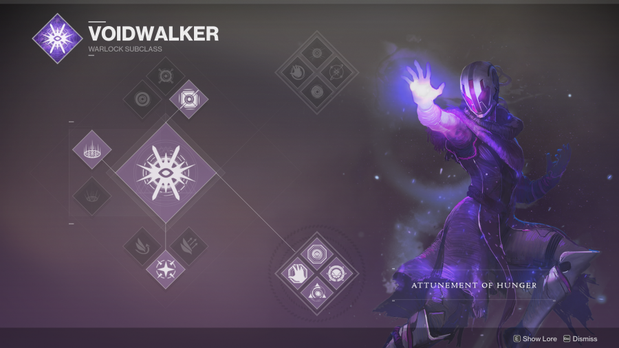 Destiny 2 Warlock Albero di classe Voidwalker