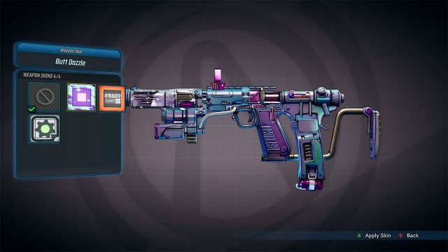 Skin per armi di Borderlands 3