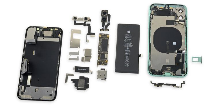iPhone 11 iFixit Teardown rivela un iPhone XR all'esterno, ma un avanzato iPhone 11 Pro all'interno