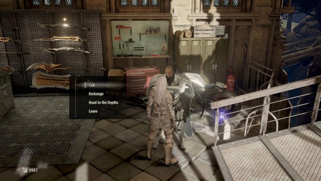 Code Vein
  Mappe Davis Head to the Depths