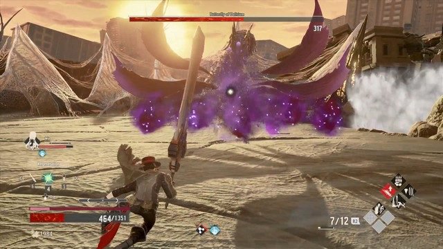 Code Vein
  Butterfly of Delirium Boss Five Orbs