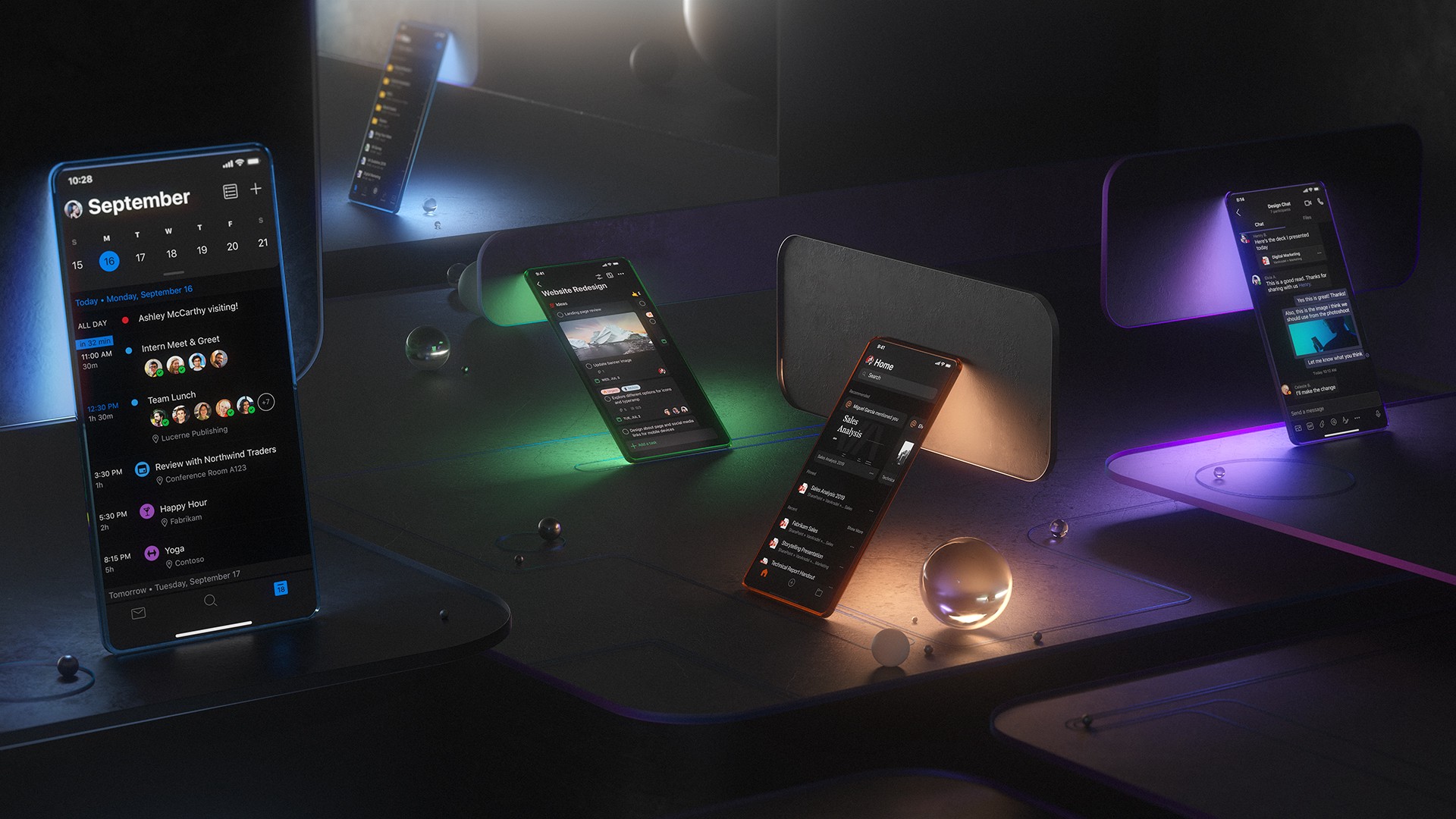 iOS 13 modalità scura office microsoft 365