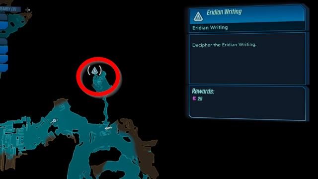 Borderlands 3 Eridian Writing Posizione The Droughts