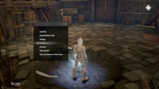 Code Vein
  Salva ed esci