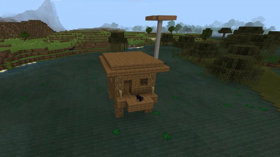Semi di pe Minecraft, capanna delle streghe