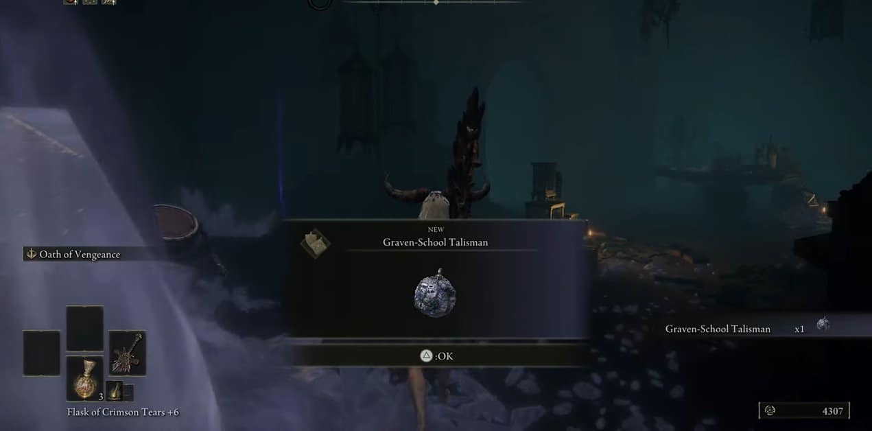 Come ottenere il talismano della scuola di Graven in Elden Ring