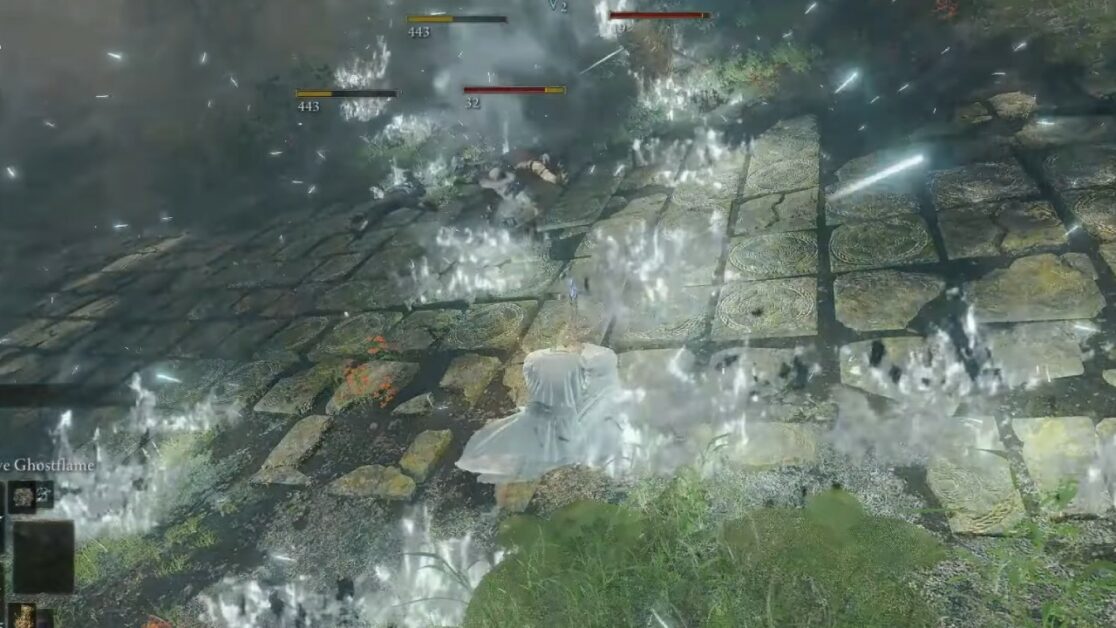 Stregoneria esplosiva della Fiamma Spettrale in Elden Ring