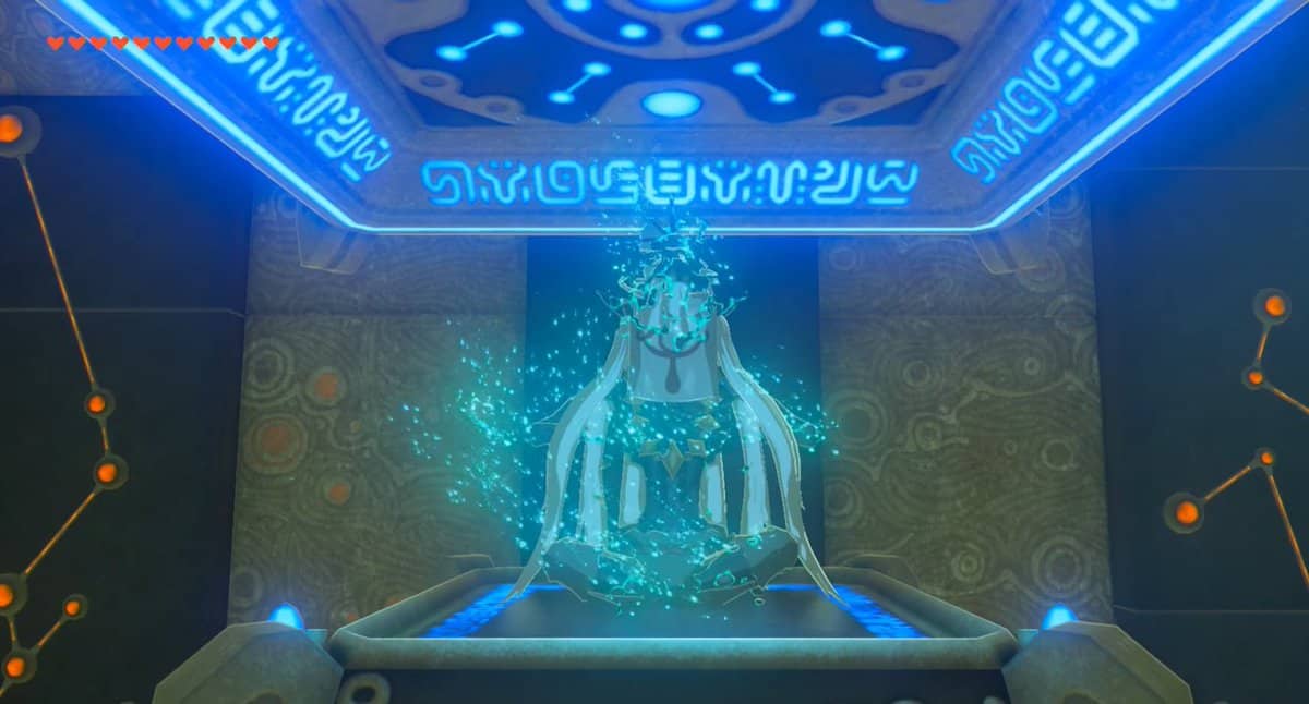 Dah Hesho Shrine in Zelda Breath of the Wild