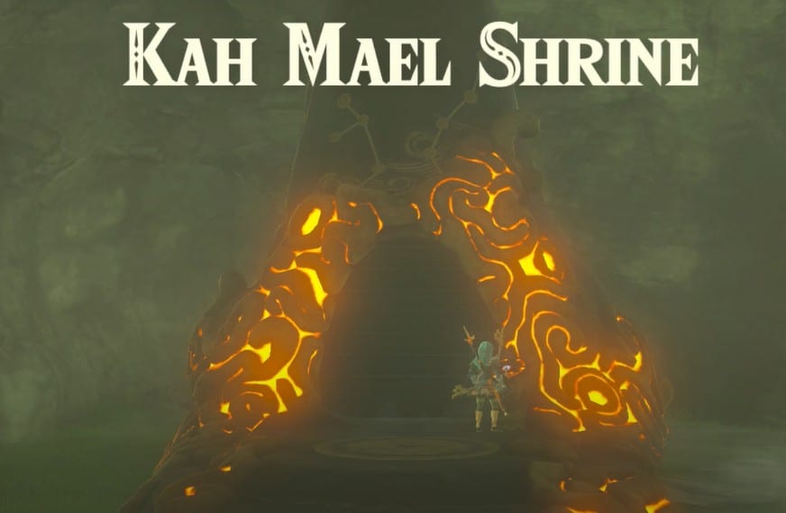 Kah Mael shrine in Zelda Breath of the Wild