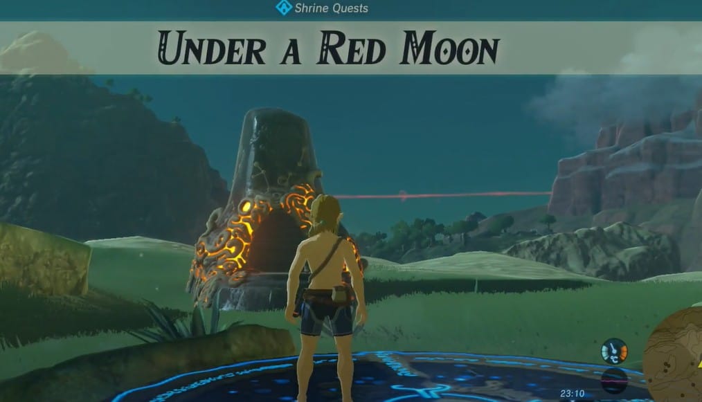 Mijah Rokee Shrine in Zelda Breath of the Wild