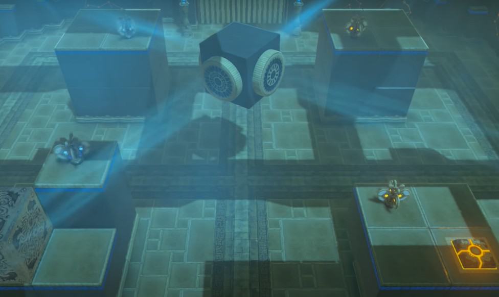 Seconda stanza nel santuario di Jolo Naah Zelda BOTW