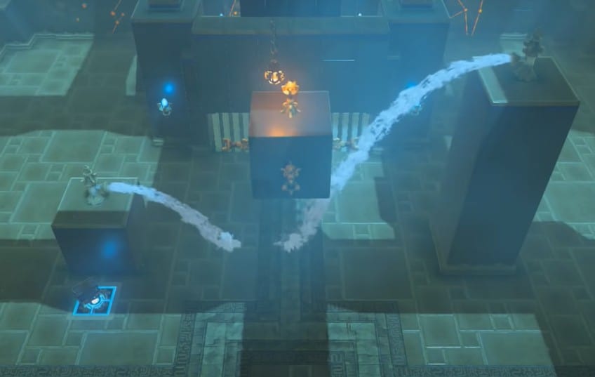 Terza stanza nel Santuario di Jolo Naah Zelda BOTW