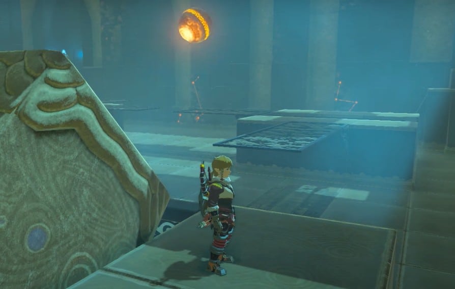Monya Toma Shrine in Zelda Breath of the Wild