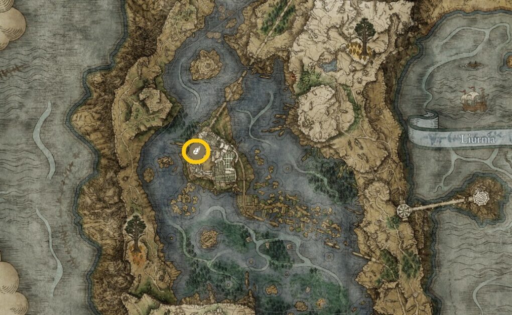 Raya Lucaria Academy Cupa Smithing Stones 4 in Elden Ring