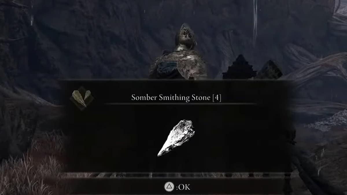 Elden Ring Dark Smithing Stone 4 Posizioni
