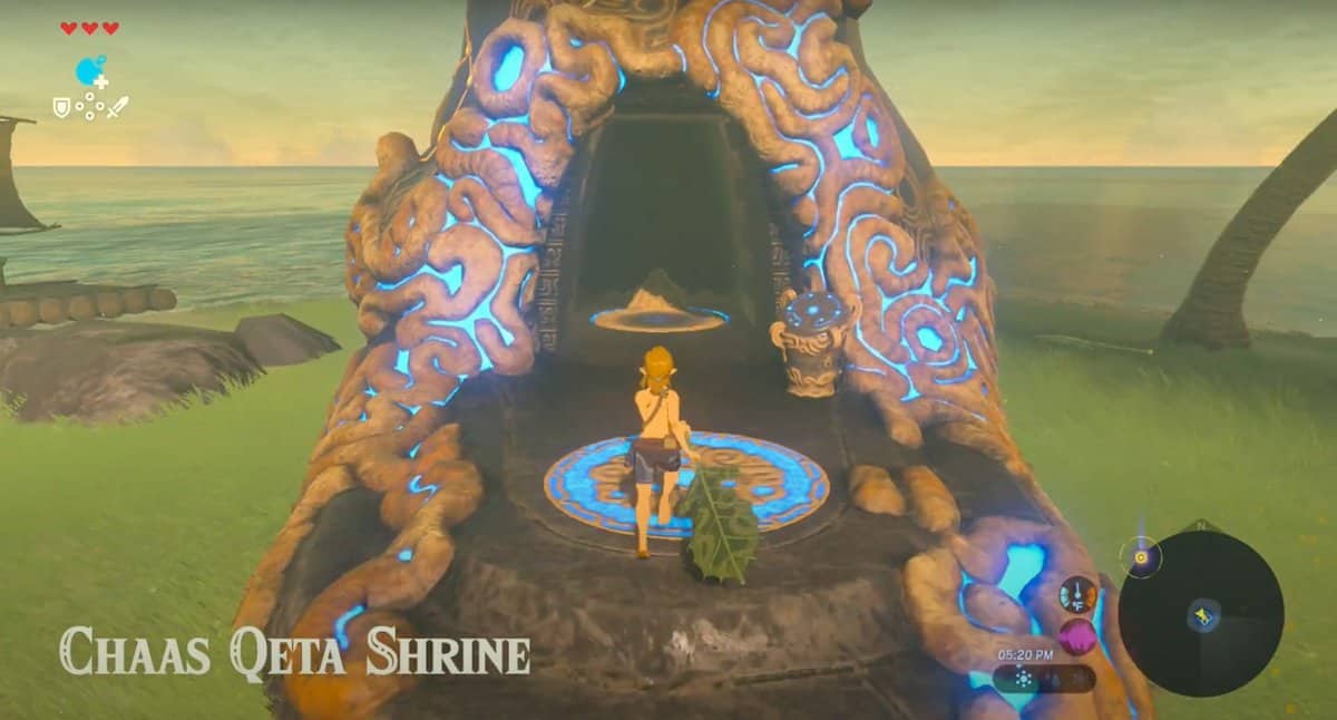 Zelda: Guida al santuario di Breath Of The Wild Chaas Qeta