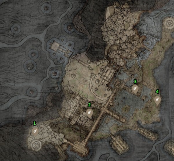 Siofra River Smithing Stone 3 Posizioni