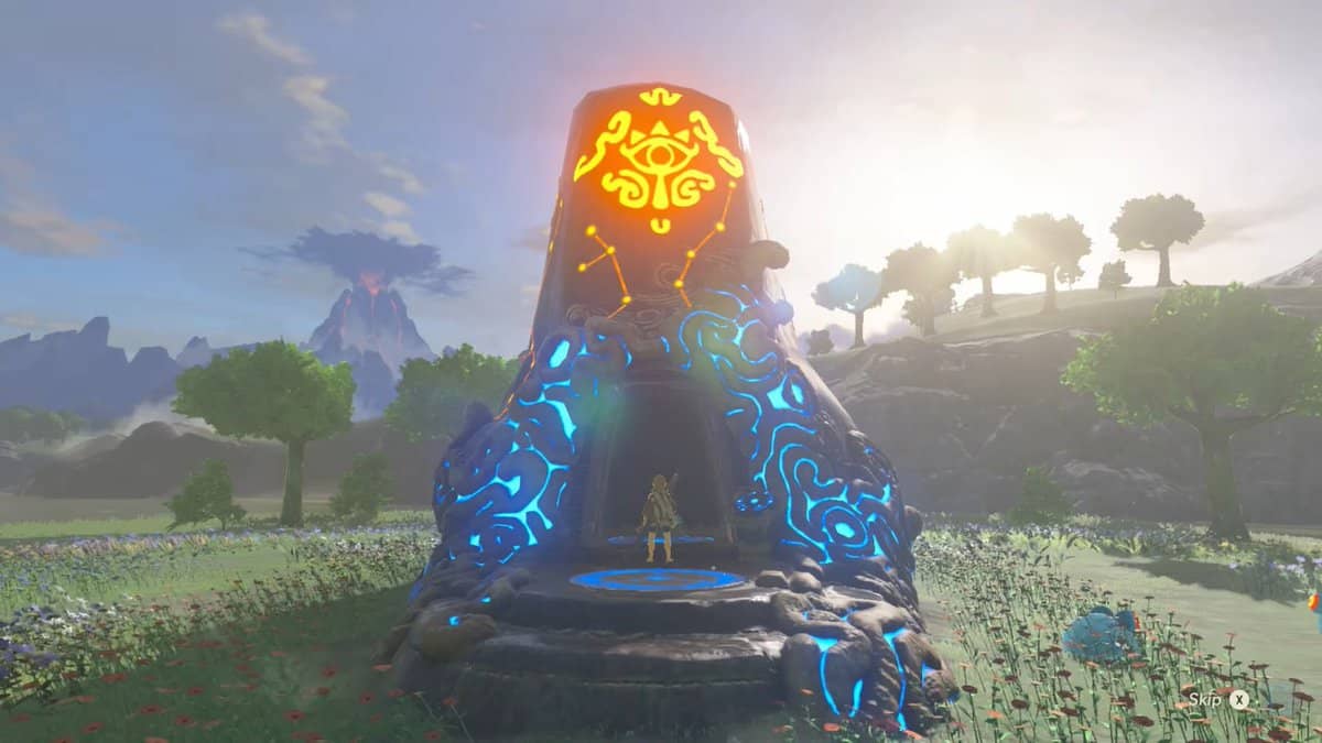 Hila Rao Shrine in Zelda Breath of the Wild