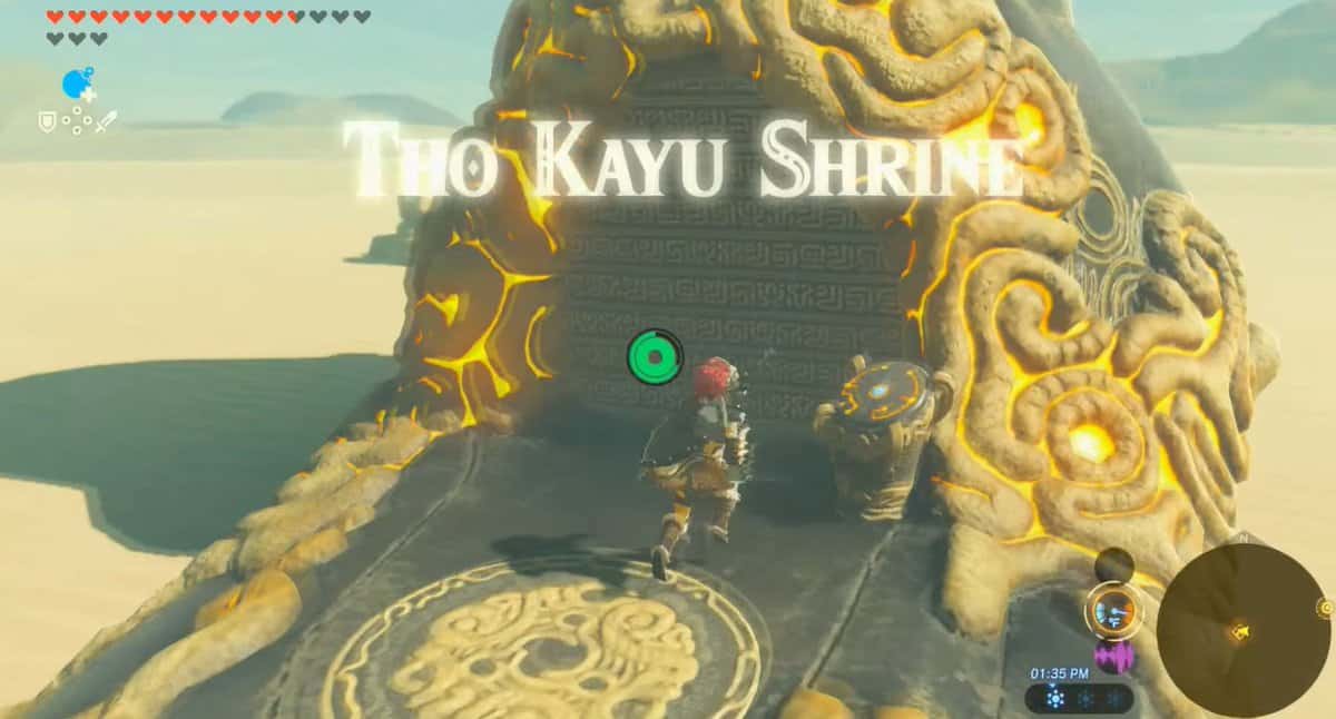 Zelda: Guida al santuario di Breath Of The Wild Tho Kayu