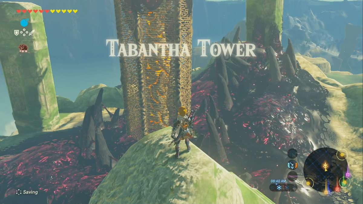 Come scalare la Torre Tabantha in Zelda: Breath Of The Wild