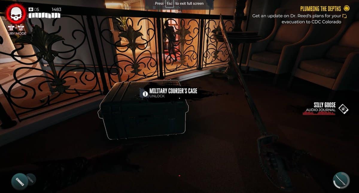 Posizione della chiave del corriere militare di Dead Island 2