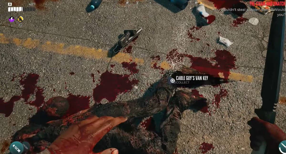 Posizione della chiave del furgone di Dead Island 2 Cable Guy