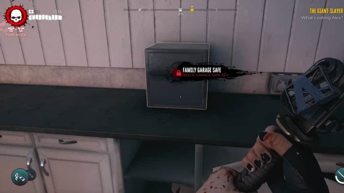 Family's Garage Safe Key in Dead Island 2