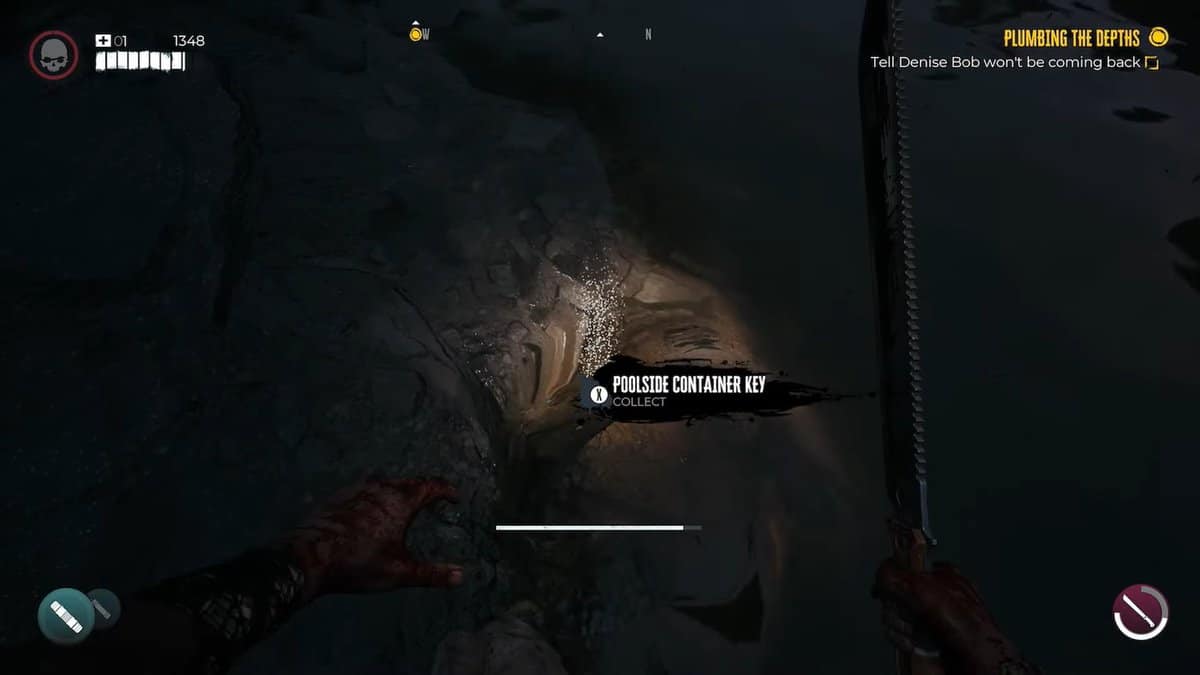 Posizione della chiave del contenitore a bordo piscina di Dead Island 2