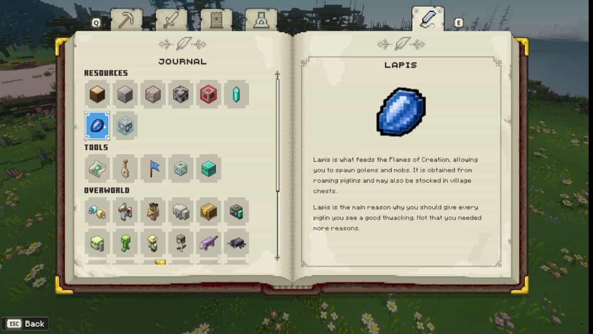 Come coltivare lapislazzuli in Minecraft Legends