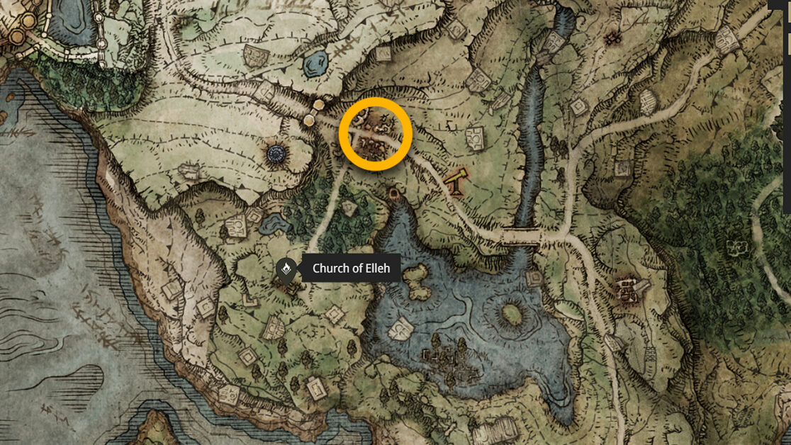 I soldati di Godrick si trovano sulla mappa dell'Elden Ring