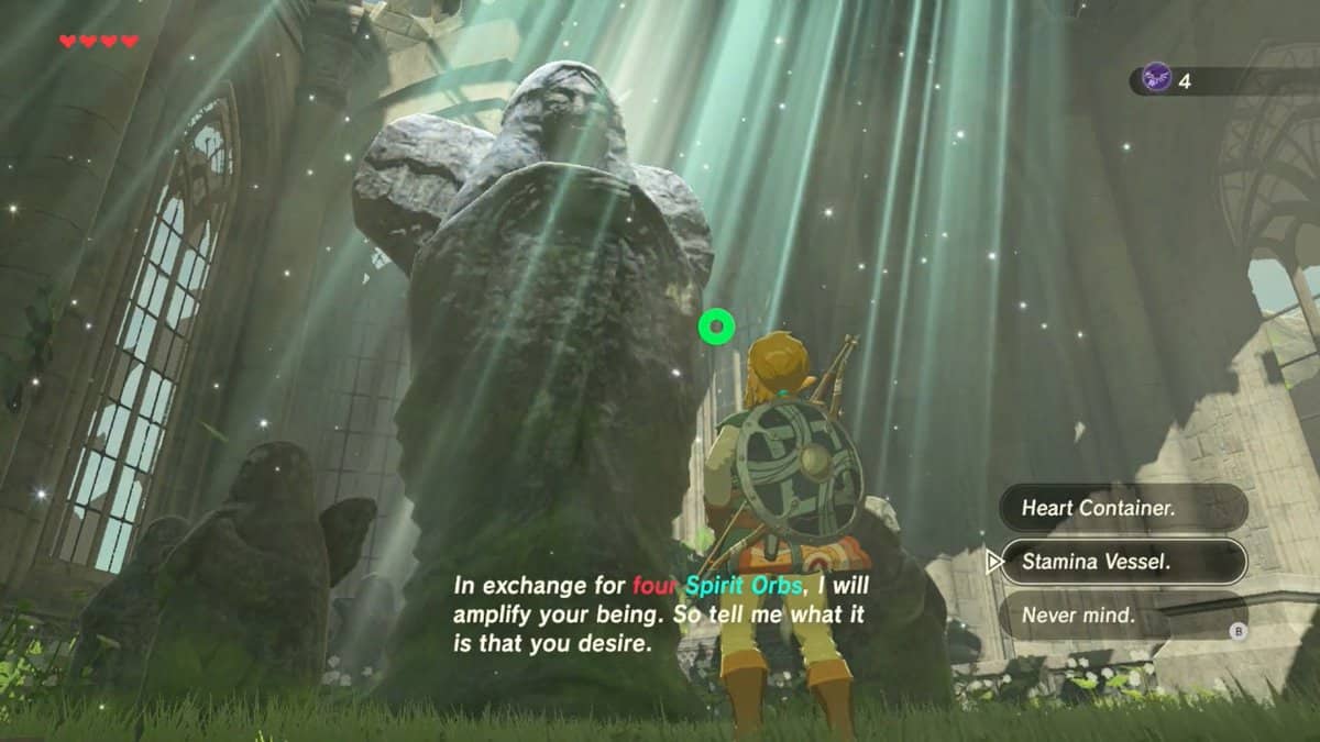 Come ottenere più resistenza in Zelda: Breath Of The Wild