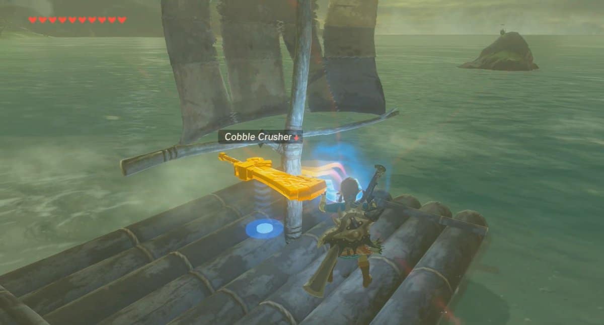 Come usare la barca in Zelda: Breath Of The Wild