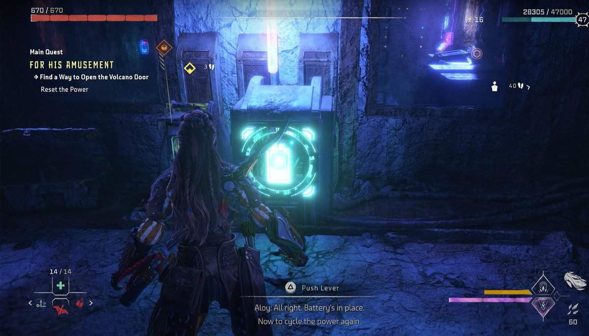 Charged Energy Cell in Horizon Forbidden West