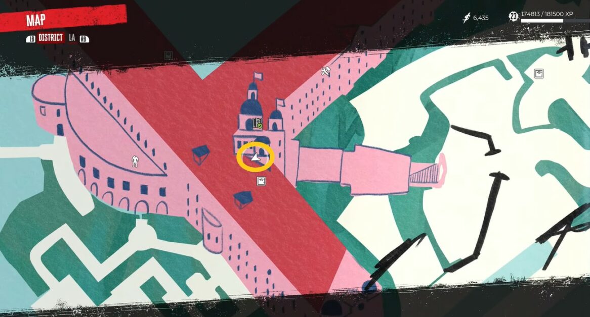 Posizione del caso del corriere militare in Dead Island 2