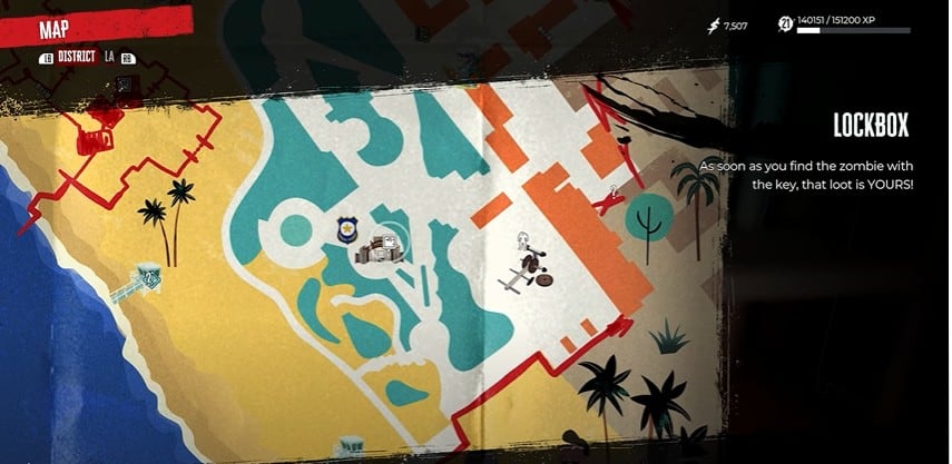 Posizione della chiave del Forziere dell'ufficiale in Dead Island 2