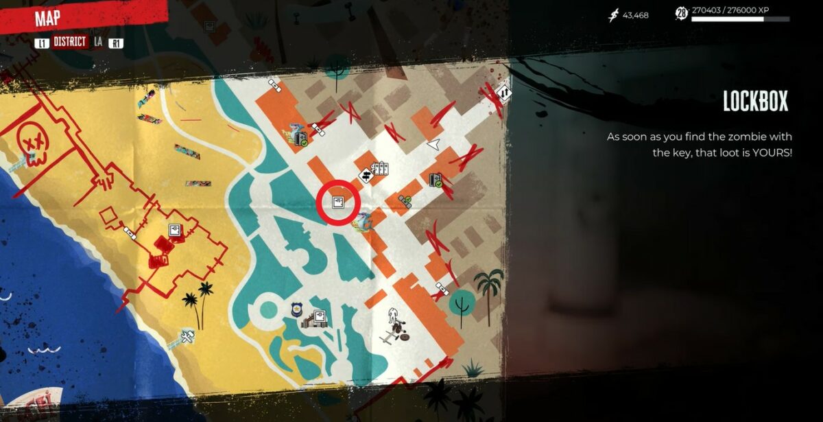 Posizione della chiave di archiviazione di Rose in Dead Island 2