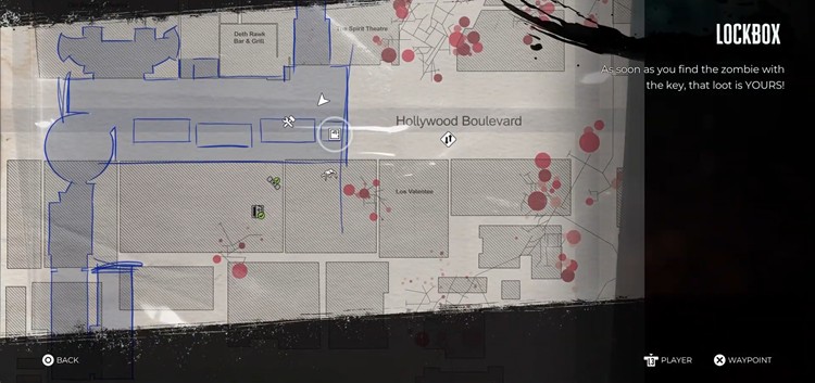 Posizione della chiave sicura di Dead Island 2 Starla