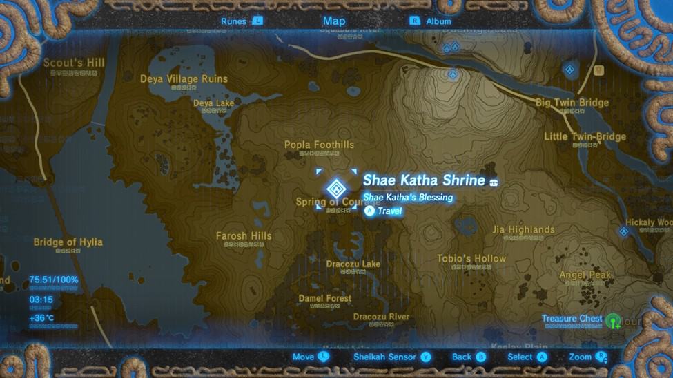 Santuario di Zelda BOTW Shae Katha