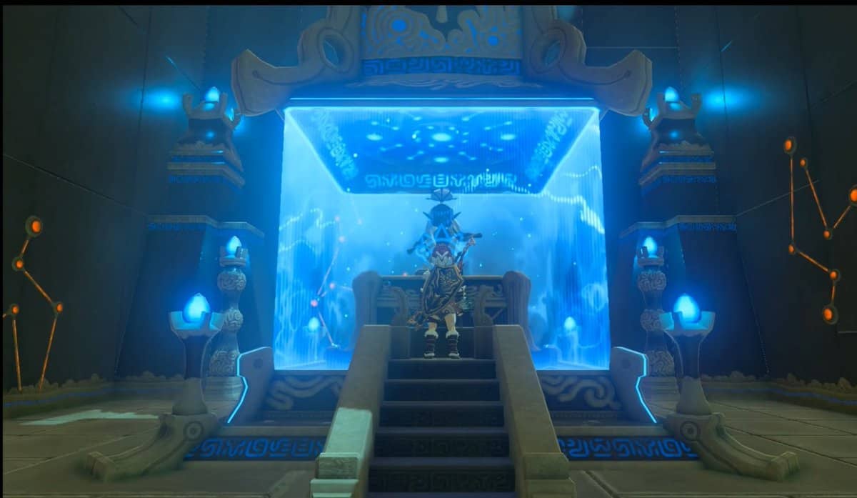 Keive tala shrine in Zelda BOTW