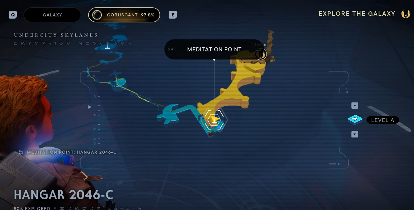 Oggetti da collezione di Star Wars Jedi Survivor Coruscant