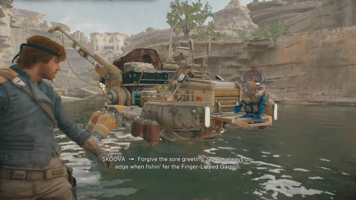 Posizione di Fingerlip Garpon in Jedi Survivor