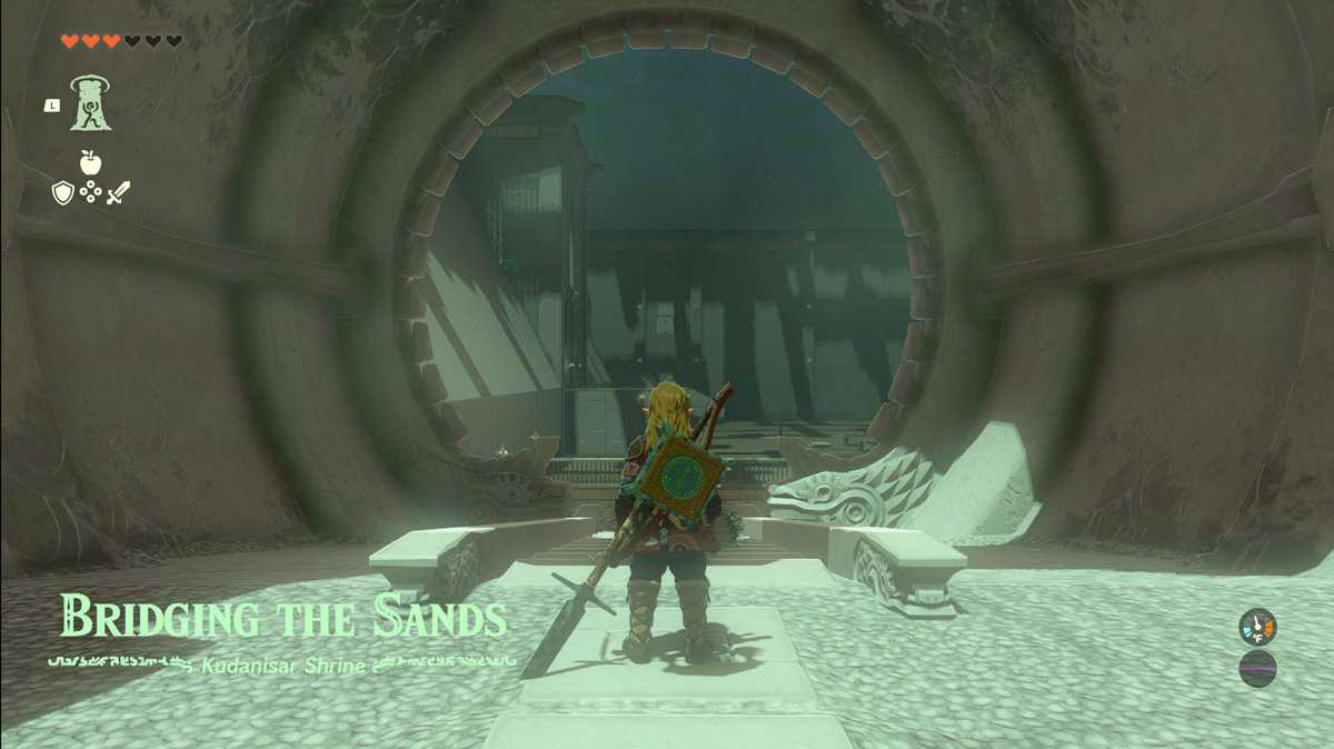 Zelda: Tears Of The Kingdom Kudanisar Santuario Guida