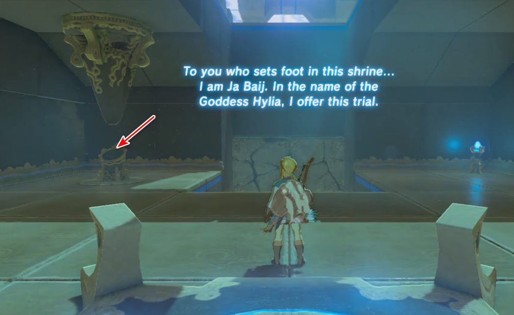 Posizione remota della runa della bomba in Breath of the Wild