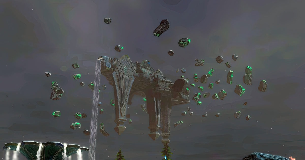 Zelda: Tears of the Kingdom Clues to the Sky: Land of the Sky Fish Posizione e dove trovare la gocciolina