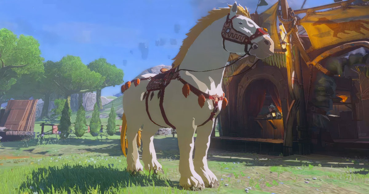 Zelda: Tears of the Kingdom Posizione del cavallo gigante: puoi domare il grande cavallo