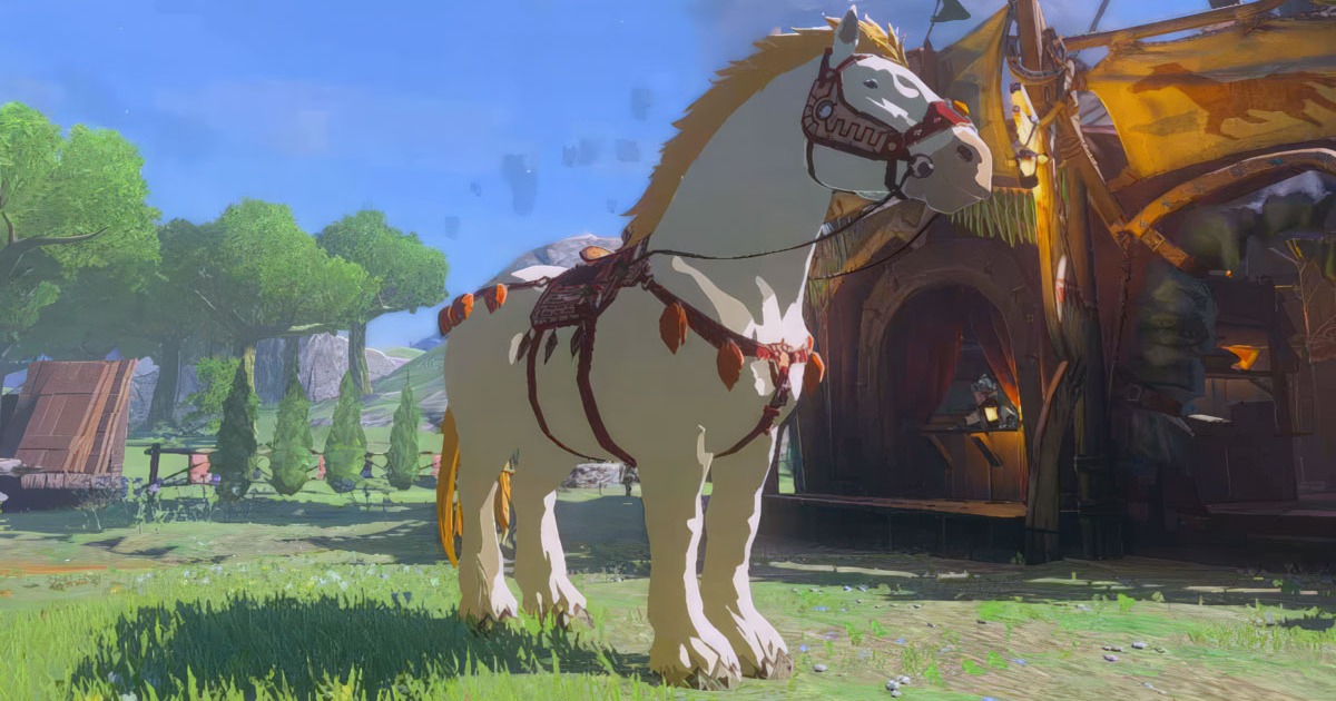 Zelda: Tears of the Kingdom Posizione del cavallo gigante: puoi domare il grande cavallo