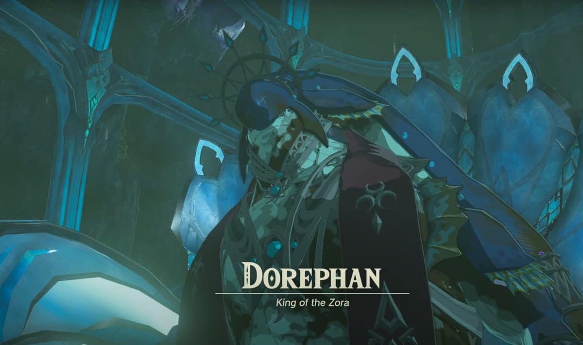 Zelda: Guida alla localizzazione di Tears Of The Kingdom King Dorephan