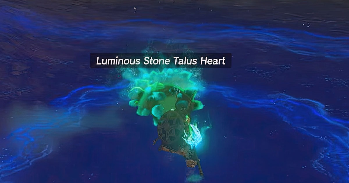 Zelda: Tears of the Kingdom Talus Heart: come usare la roccia a forma di cuore