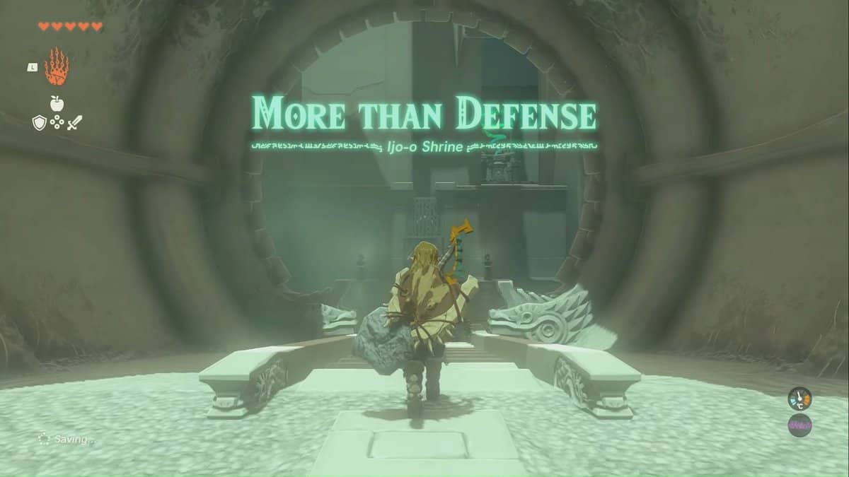 Zelda: Tears Of The Kingdom Ijo-o Santuario Soluzione